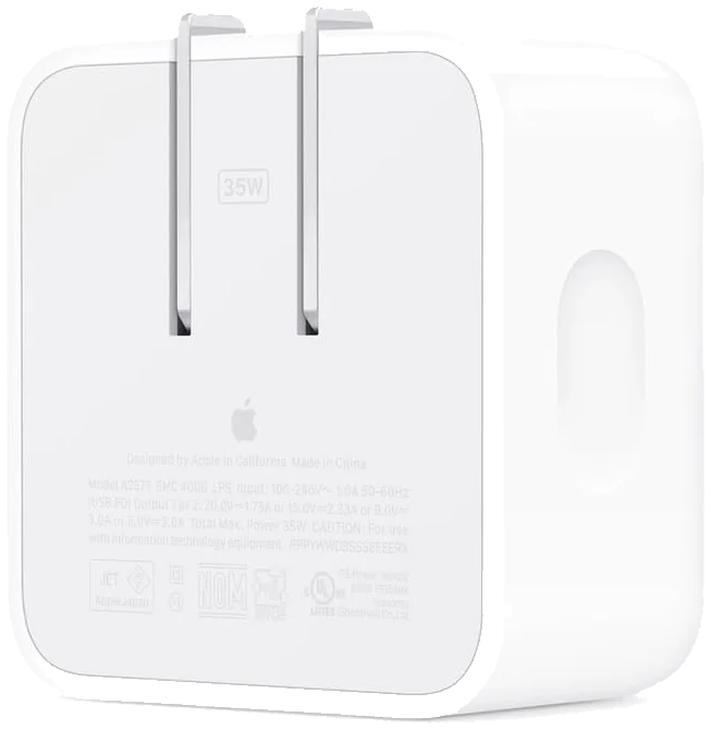 Apple 35W Dual USB-C Power Adapter