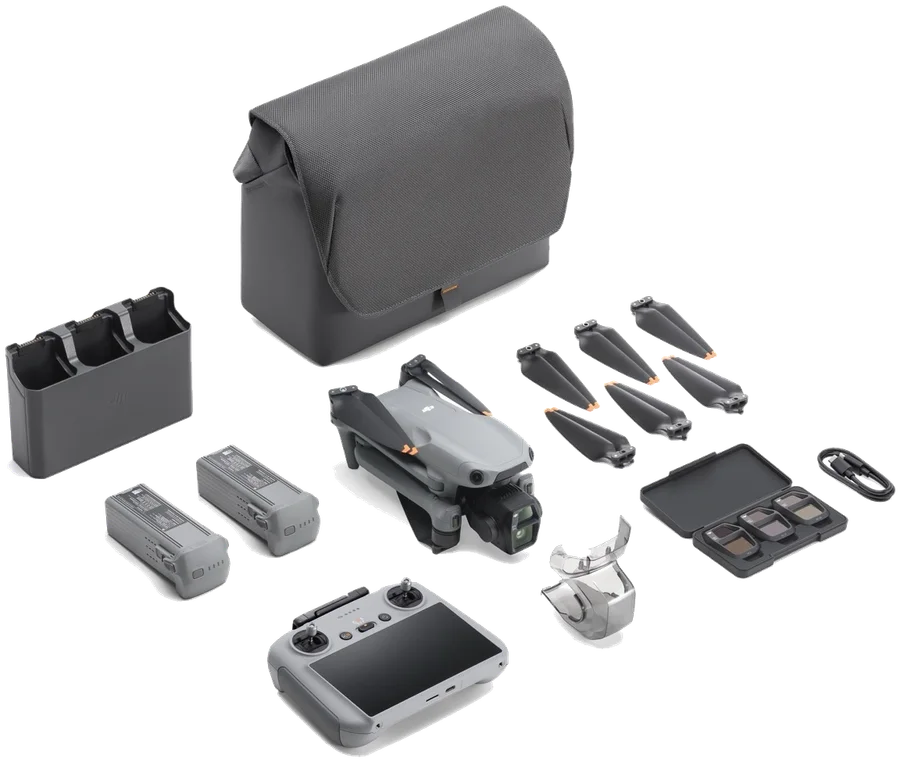 Dji Air 3S RC2 + Fly More Combo (imagen ilustrativa)