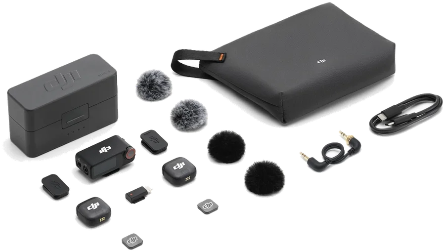 Dji Mic 3 Compact Wireless Microphone Para Cámara Y Celular (imagen ilustrativa)