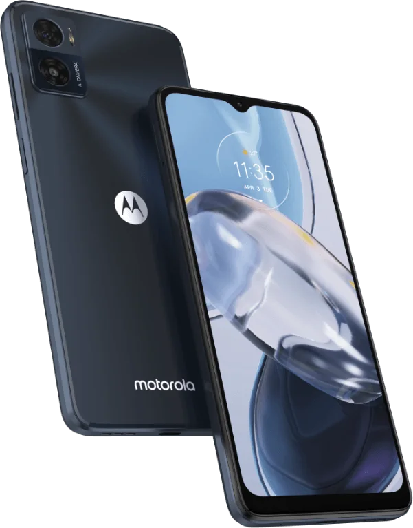 Moto E22 64GB/4RAM Azul (imagen ilustrativa)