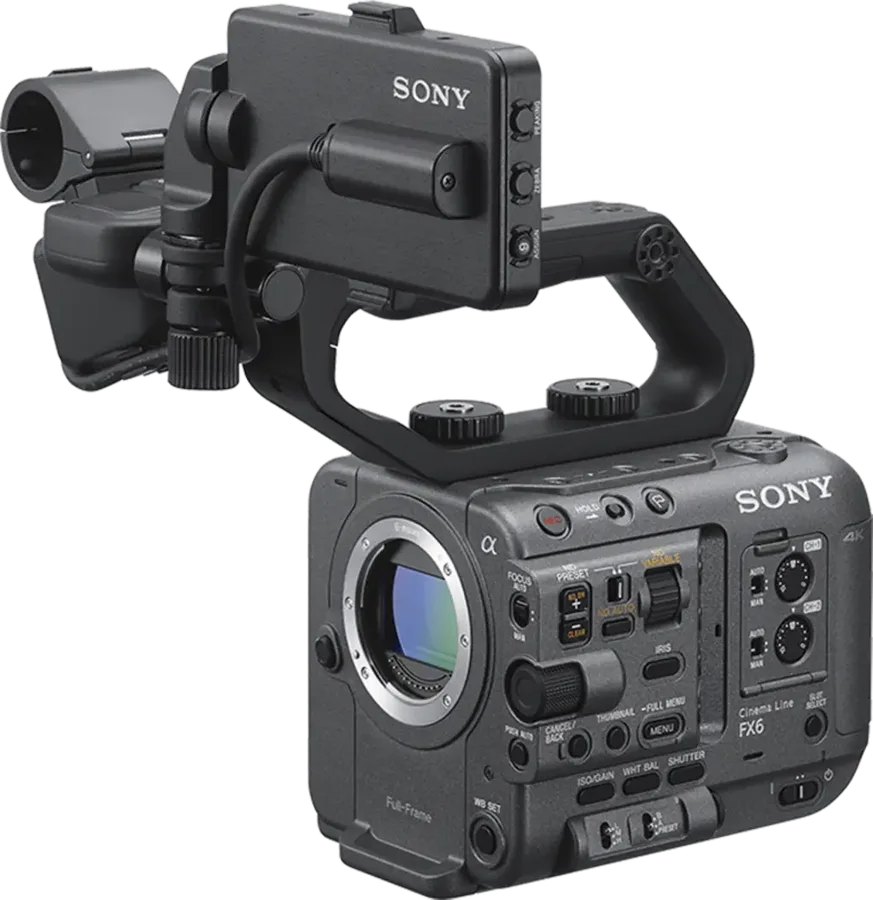 Sony FX6 V Body (imagen ilustrativa)
