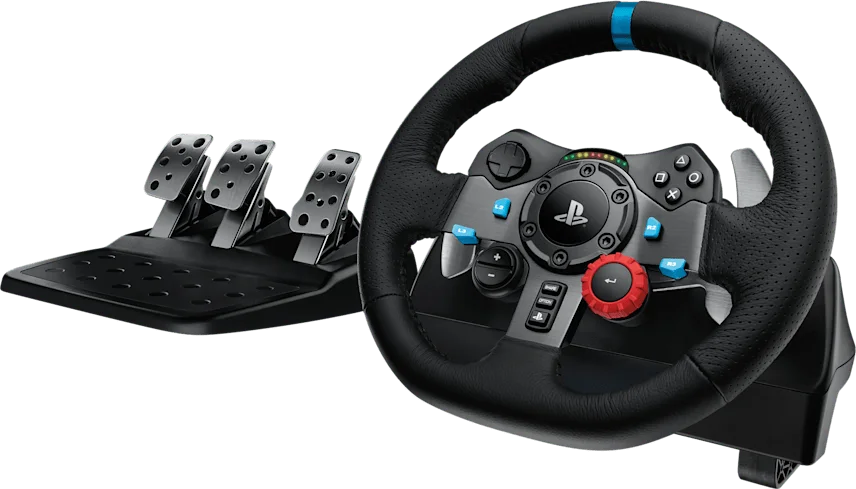 Logitech G29 Volante + Pedalera (imagen ilustrativa)